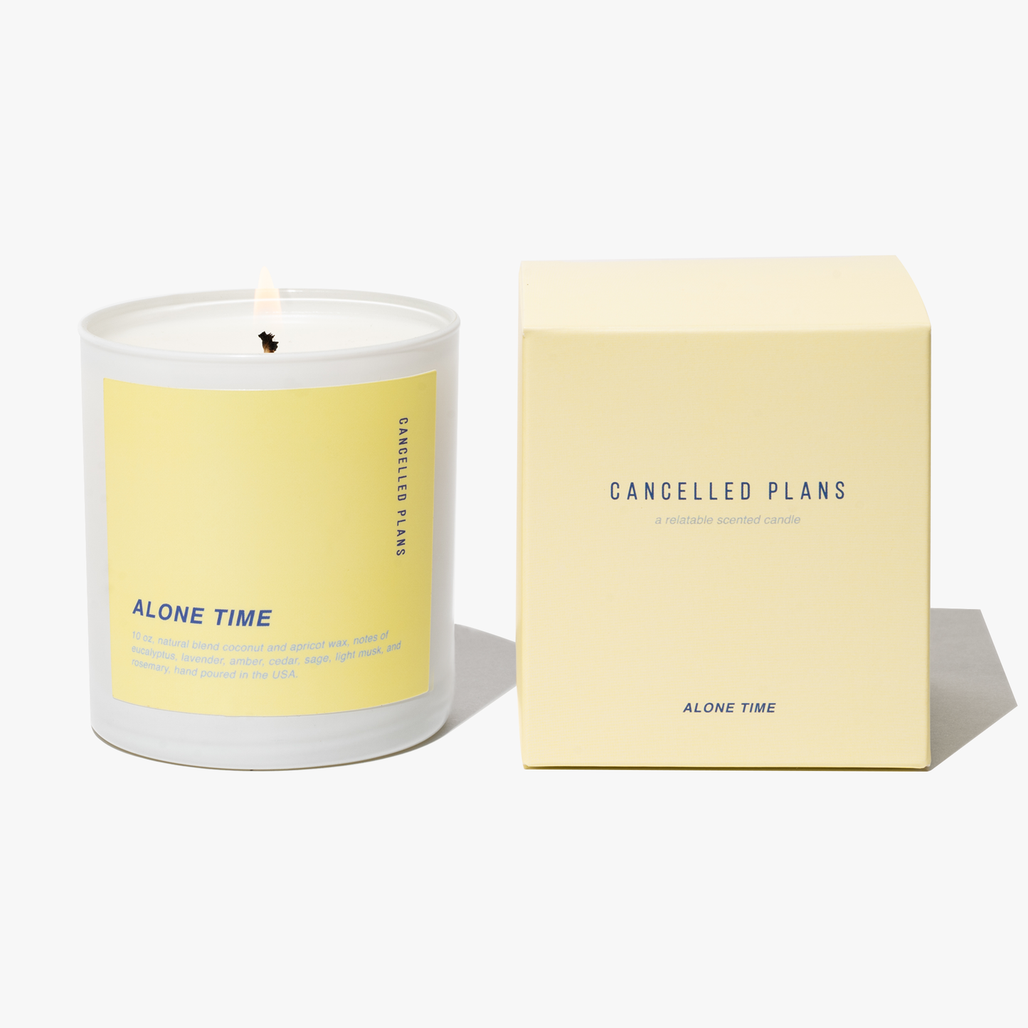 Cancelled Plans - Alone Time Candle