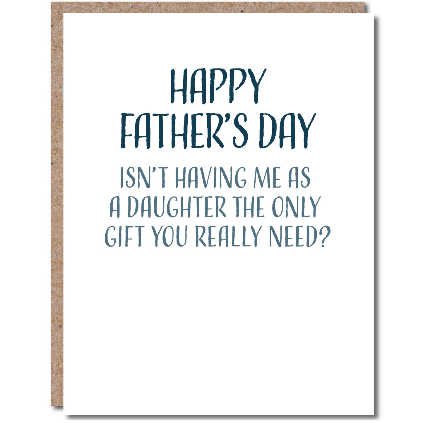 Modern Wit - Funny Fathers Day Card • Fathers Day Cards • FD002
