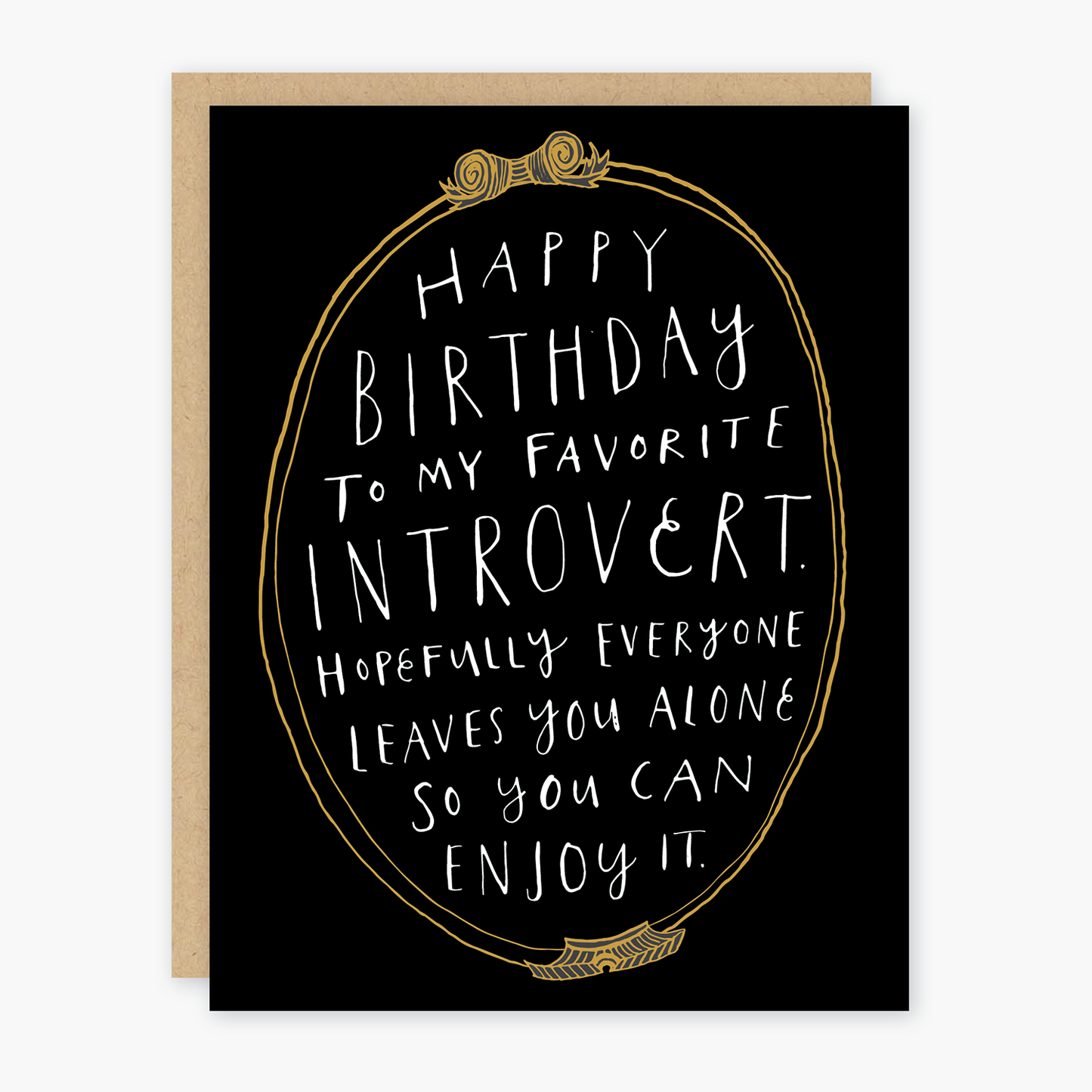 Party of One - Introvert Birthday Card