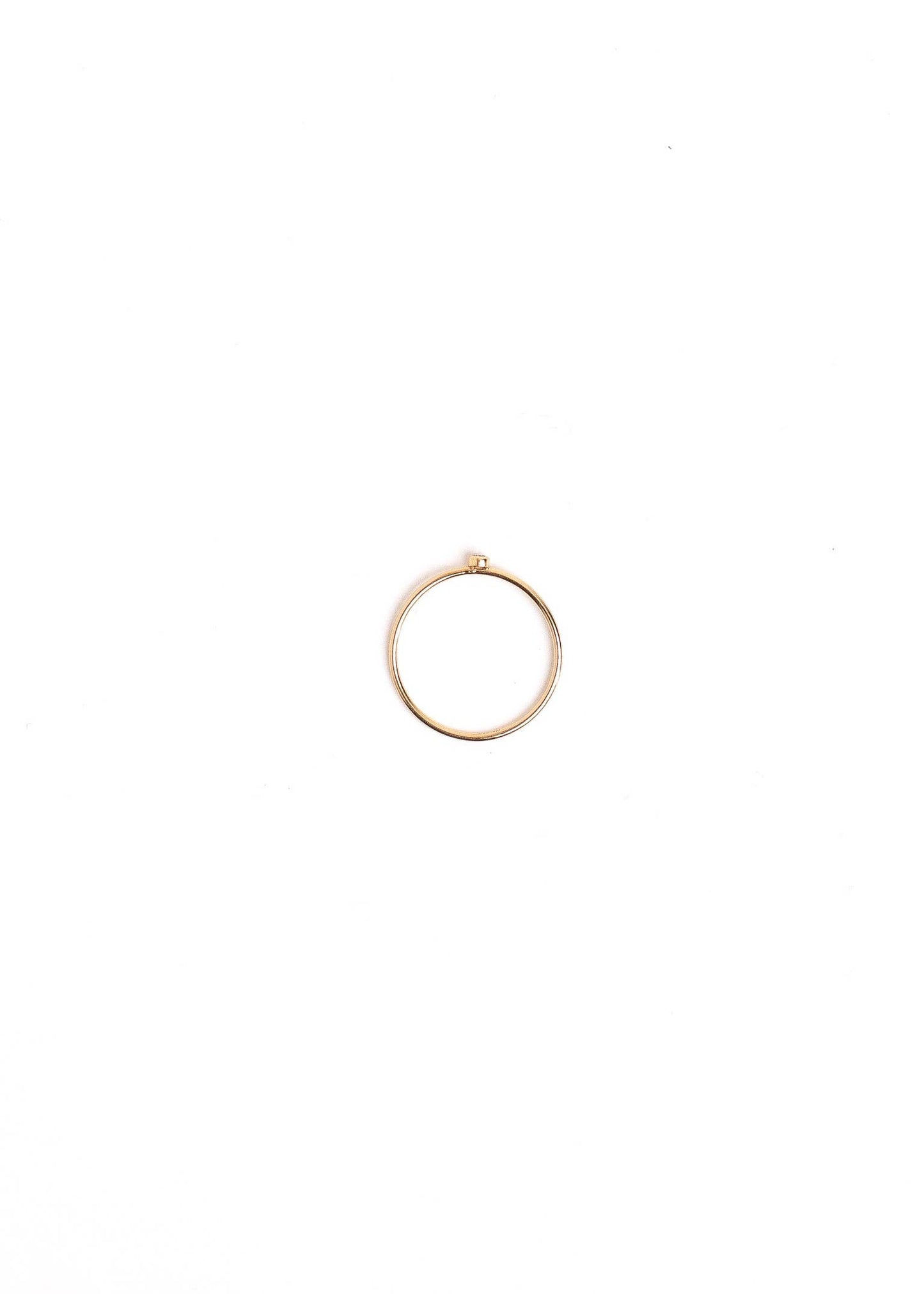 Go Rings - Bezel Stackable Ring - Size 6