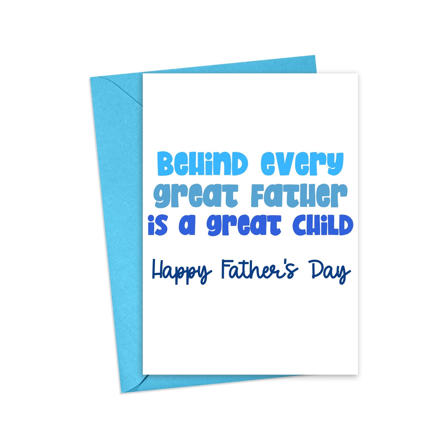 R is for Robo - Funny Fathers Day Card from Child - Happy Father's Day Cards