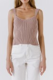 Corset Knitted Top