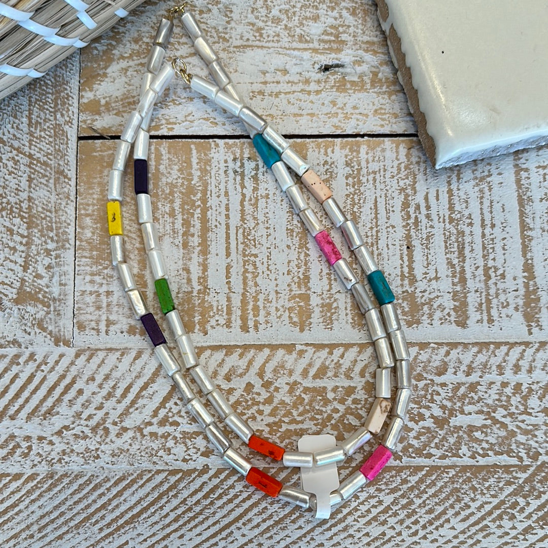 Austinista African Beaded Necklace